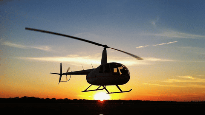 private helicopter tour for 2 people | 2530 minutes route