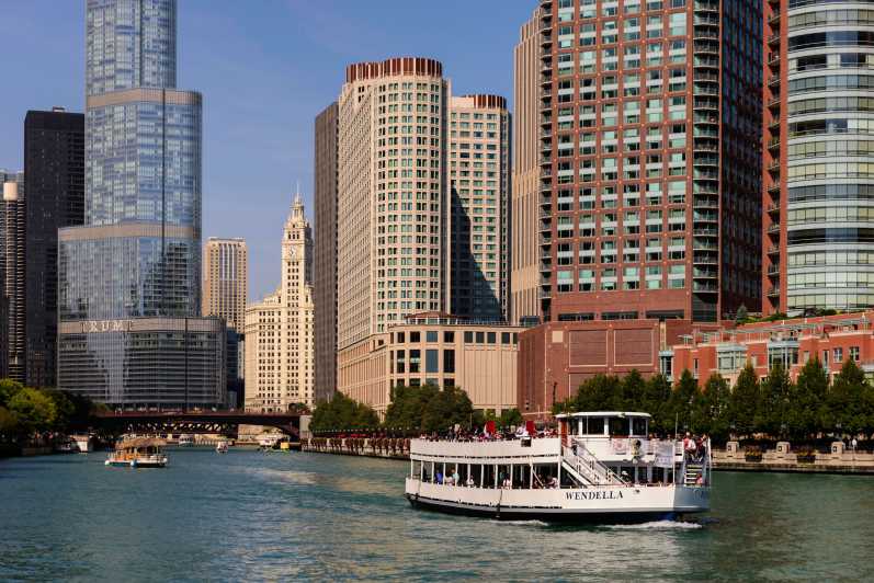 Chicago: crociera sul fiume di architettura per famiglie di 45 minuti