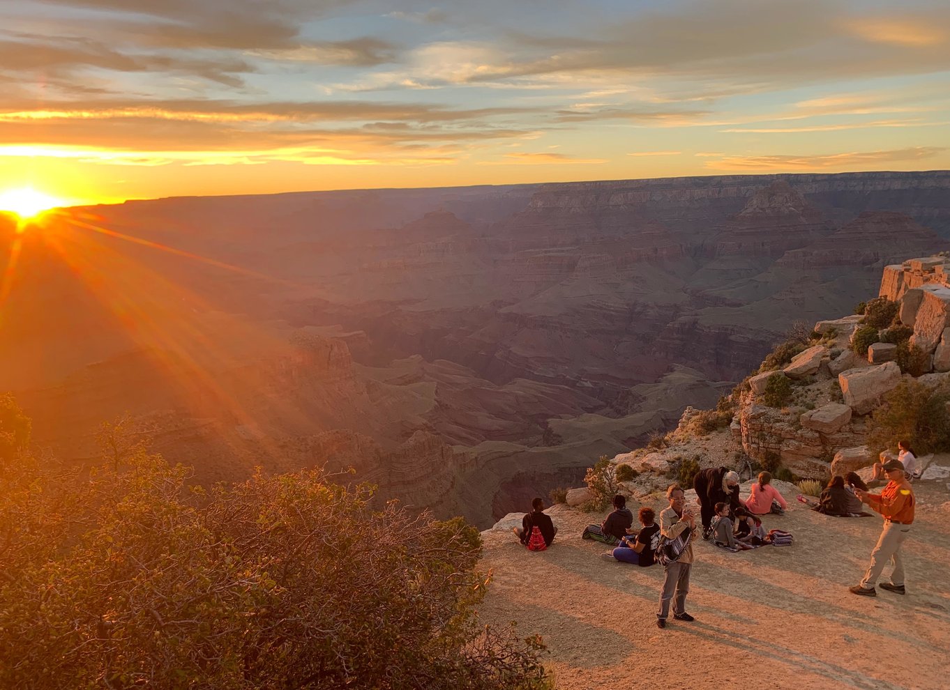 Grand Canyon Nationalpark: Guidet Hummer-tur ved solnedgang