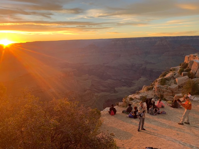 Visit Grand Canyon National Park Guided Sunset Hummer Tour in Grand Canyon