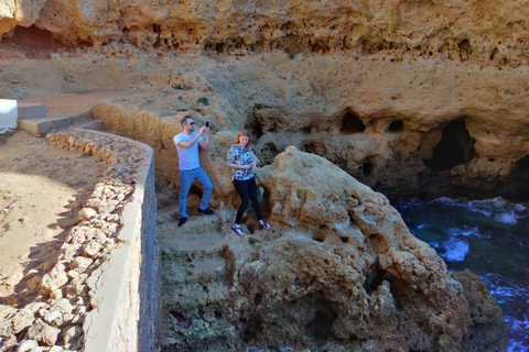 Albufeira: Geführte Tour an der Algarve-Küste mit Weinprobe