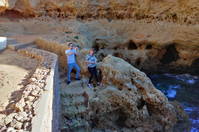 Albufeira: Geführte Tour an der Algarve-Küste mit Weinprobe