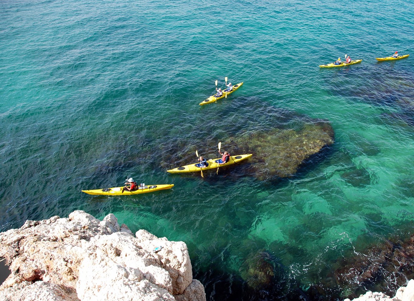 Cassis: Tur i havkajak i Calanques Nationalpark