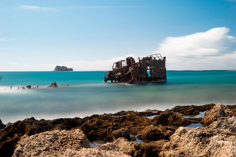 Heraklion: Dagtrip Gramvousa-eiland & Balos-strandDagtocht: vanuit Agia Pelagia, Lygaria en Fodele