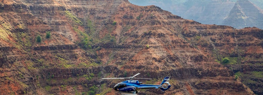 Au départ de Princeville : Découvrez Kauai en hélicoptère