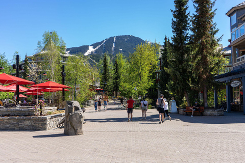 From Vancouver: Whistler Day Trip with Guided Village Tour Whistler Summer Adventure Tour
