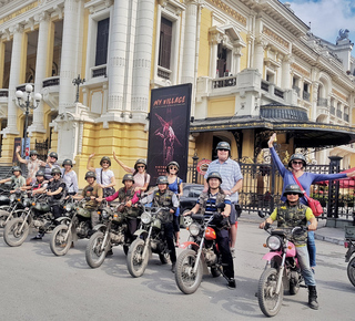 Tour della città a Hanoi