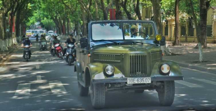Hanoi: Culture and Sightseeing Tour in Vintage GAZ-69 Jeep | GetYourGuide