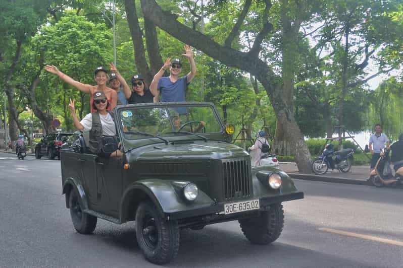 Hanoi Jeep Tours: FOOD & CULTURE in Vietnam People Army Jeep | GetYourGuide