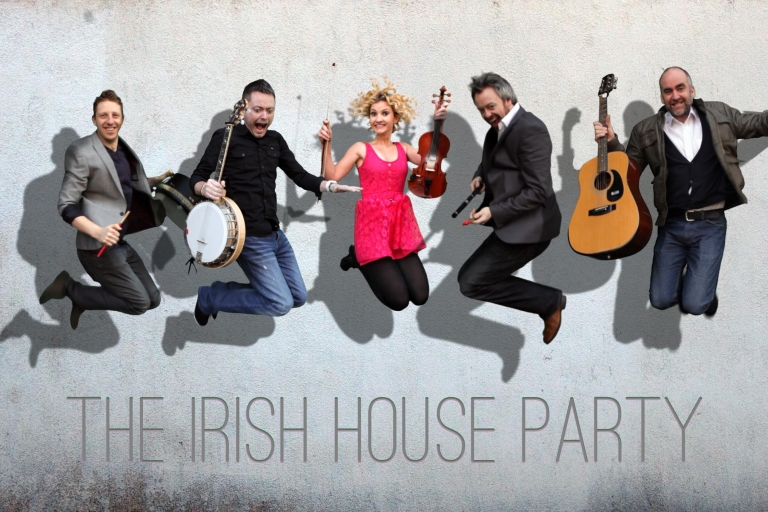 Dublín: espectáculo de música y danza en The Irish House PartyEspectáculo de fiesta en casa irlandesa sin cena
