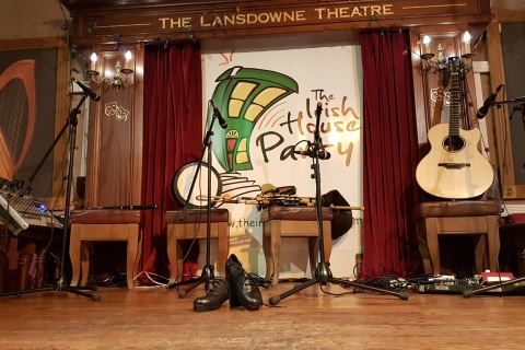 Dublin : spectacle de musique et de danse à l'Irish House PartyLe spectacle irlandais House Party sans dîner