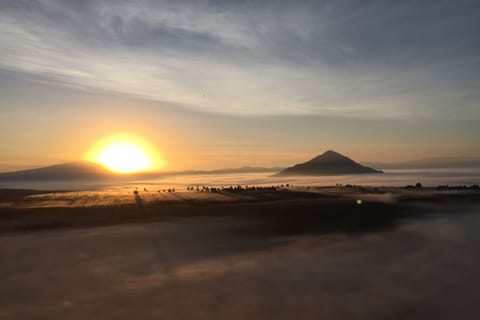 From Puebla: Hot Air Balloon with breakfast in Huamantla