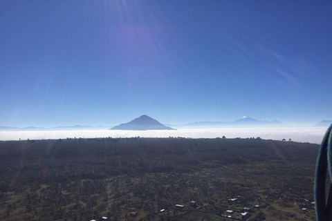 Depuis Puebla : Montgolfière avec petit-déjeuner à Huamantla