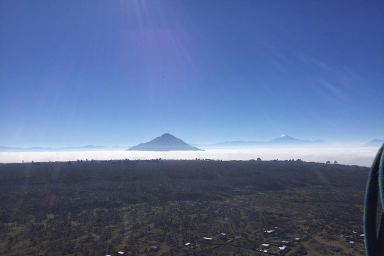 Depuis Puebla : Montgolfière avec petit-déjeuner à Huamantla