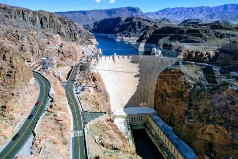 Au départ de Las Vegas : Circuit d'exploration du barrage Hoover