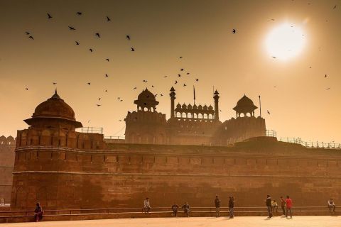 Nueva Delhi: entrada al Fuerte Rojo con guía y recogida opcionales