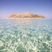 Depuis Héraklion : excursion à l'île de Gramvousa et Balos