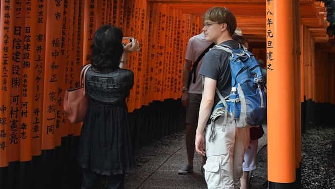 kyoto 3hour fushimi inari shrine and sake tasting tour