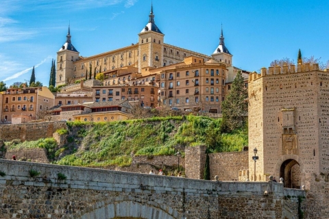 Z Madrytu: Toledo z 7 zabytkami i opcjonalną katedrąToledo Tour z wejściem na 7 zabytków i zwiedzanie katedry