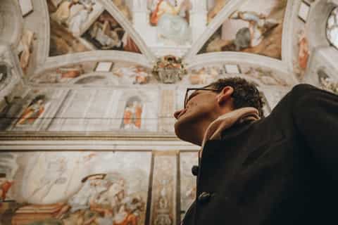 Roma: Capela Sistina e Michelangelo Tour Virtual com Guia