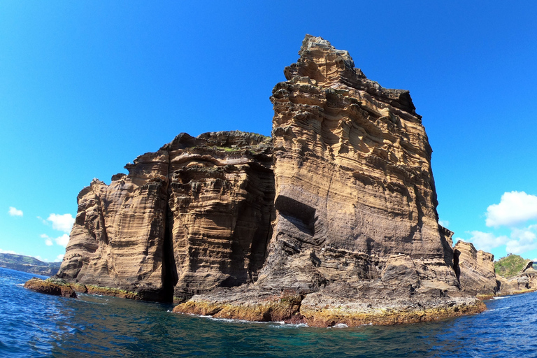 São Miguel: paseo en barco por el islote de Vila Franca do Campo