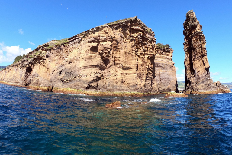 Sao Miguel: Bootstour um Vila Franca do Campo Islet