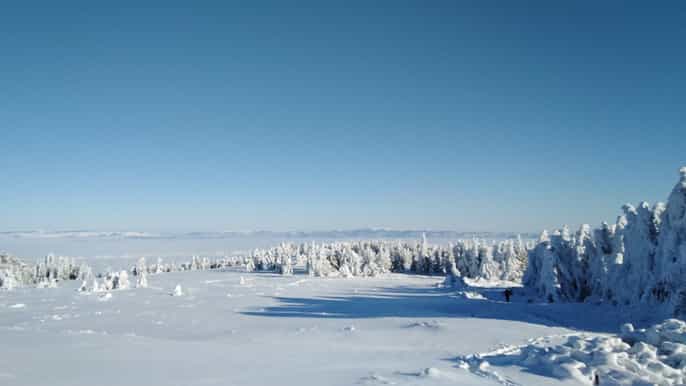 oneday hiking with snowshoes on vitosha