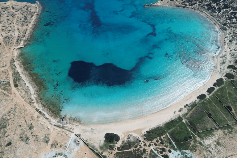 Naousa: Viagem de 1 dia a Rineia, Delos e Naxos em um barco com bebidas