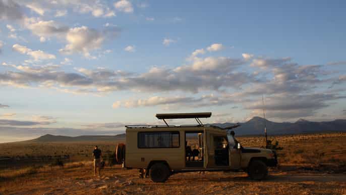 tsavo east national park overnight safari from mombasa