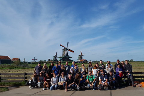 Vanuit Amsterdam: Windmolens van de Zaanse Schans Tour in het Spaans