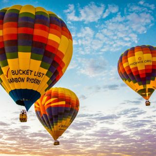 Phoenix: Hot Air Balloon Flight with Champagne