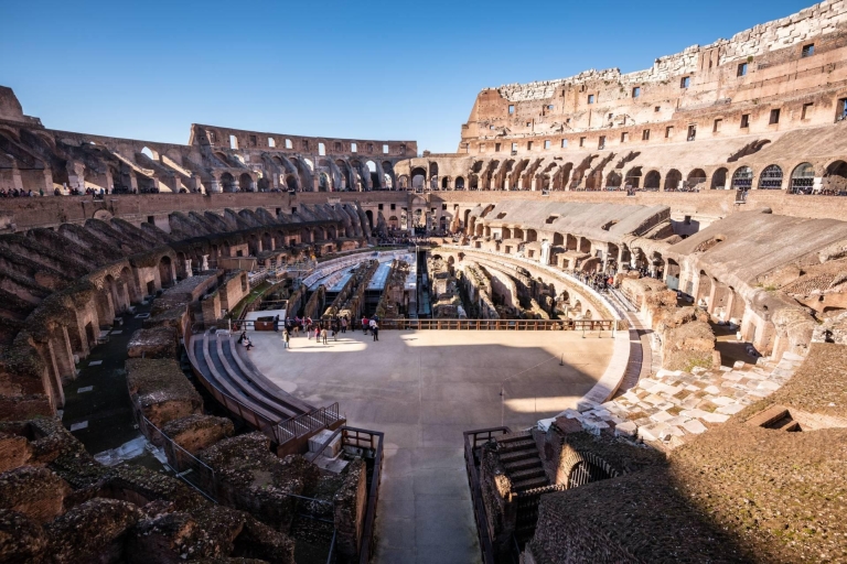 Roma: tour sin colas Coliseo, Foro romano y monte PalatinoTour grupal en inglés