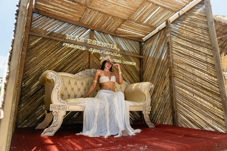 Cartagena: Luxury Day at Tierra Bomba in Ancestral Lounge with Lunch