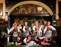 Krakow, spectacle folklorique et dîner de 3 cours au Jama Michalika Café - Housity