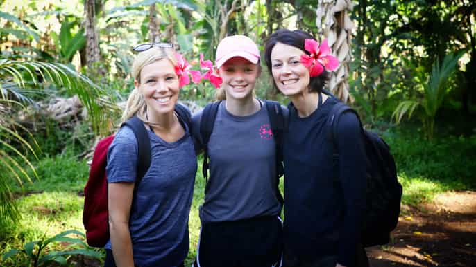 maui smallgroup waterfall hike and zipline with lunch