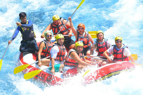 Von der Seite: Rafting mit Zipline, Quad, Jeep Safari &amp; MittagessenNur Rafting