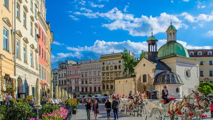 from warsaw krakow guided private tour with transport