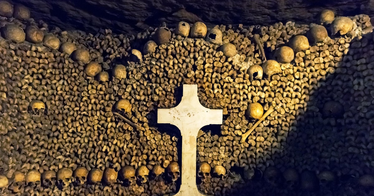 virtual tour of french catacombs