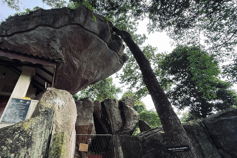 From Colombo: Cave Temples, Jungle Trek & Waterfall Swim