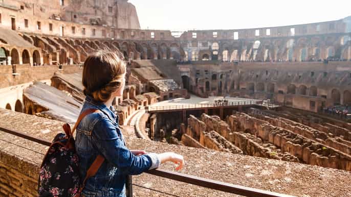 colosseum ancient rome skiptheline arena floor tour