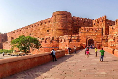 Från Delhi: 5-dagars Golden Triangle &amp; Ranthambore Safari TourUtan boende