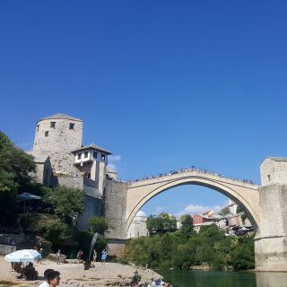 Da Spalato o Trogir: tour alle cascate di Mostar e Kravice
