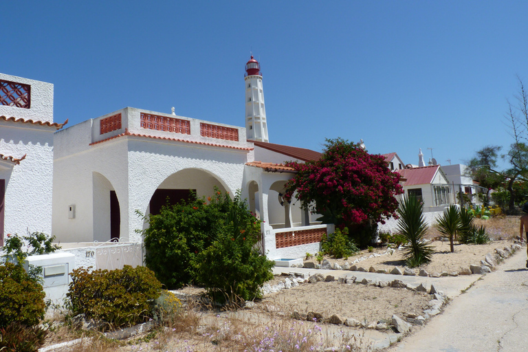 From Faro: 4 Stops, 3 Islands in Ria Formosa Catamaran Tour