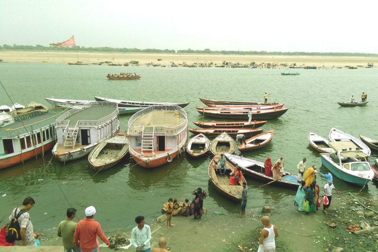 Delhi: visite privée de 6 jours du triangle d'or et de VaranasiTour sans hôtels et sans vol Varanasi à Delhi