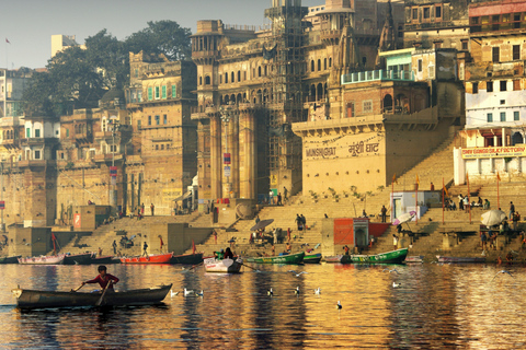 Delhi: 6-dniowa prywatna wycieczka po Złotym Trójkącie i VaranasiWycieczka bez hoteli iz Varanasi do Delhi Flight