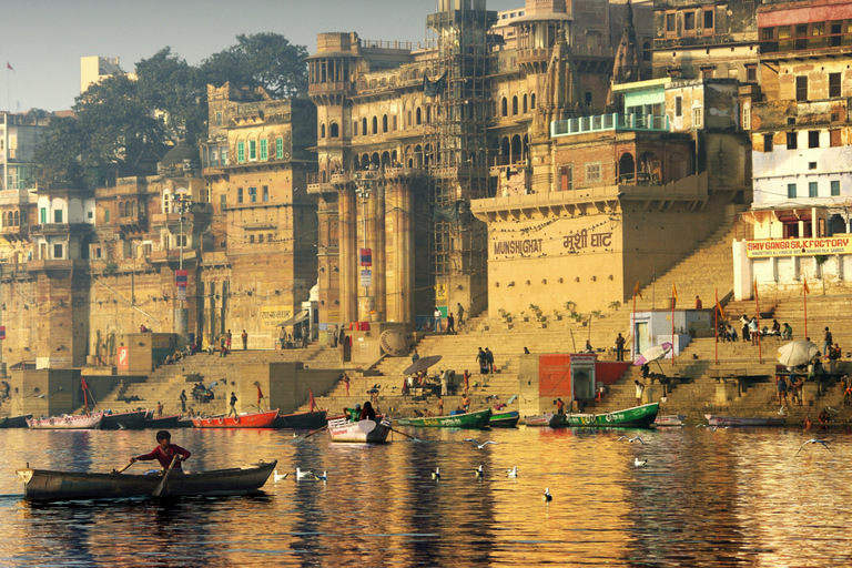 Delhi: 6-dniowa prywatna wycieczka po Złotym Trójkącie i VaranasiWycieczka bez hoteli iz Varanasi do Delhi Flight