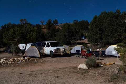 Van Vegas: Yellowstone, Yosemite en Rockies 11-daagse tourPrivétour met camping