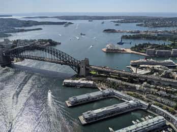 Port Jackson: Küsten- & Skyline-Helikopterflug über Sydney Port Jackson: Küsten- & Skyline-Helikopterflug über Sydney