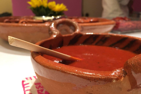 Mexico City: Street Taco Cooking Class & Market Tour