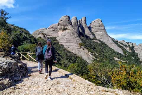 From Barcelona: Montserrat Monastery and Hike with a Local